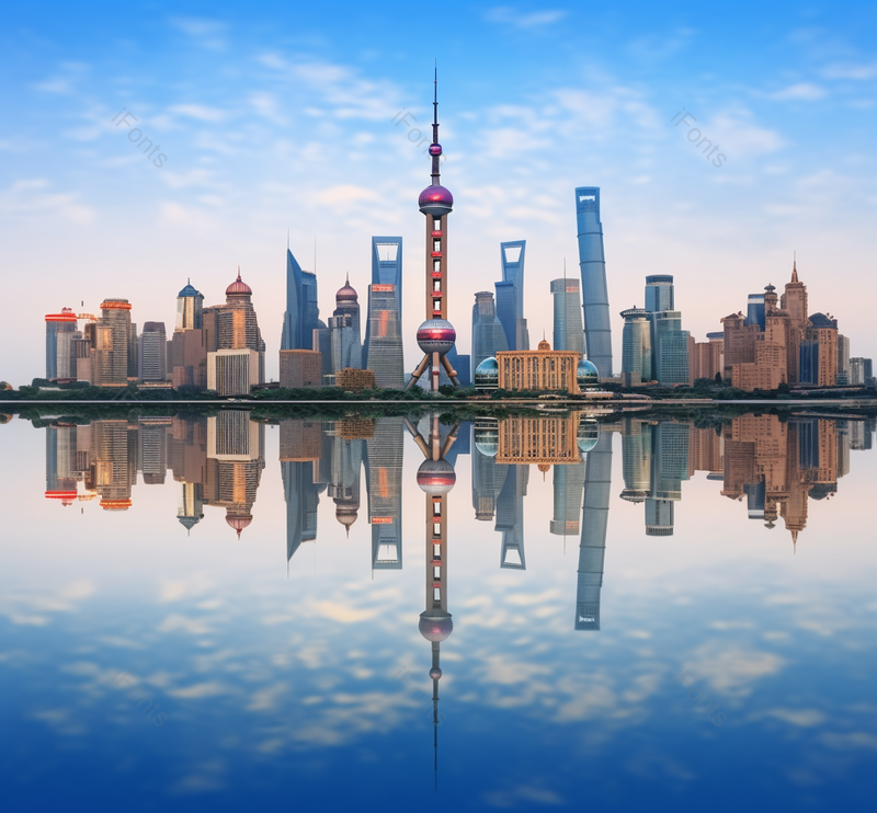 现代化建筑楼群东方明珠高塔城市风光,高清,摄影图,摄影图片,图片大全,摄影图免费下载